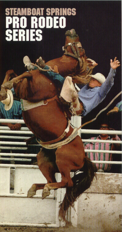 Steamboat Springs Pro Rodeo Series Flyer