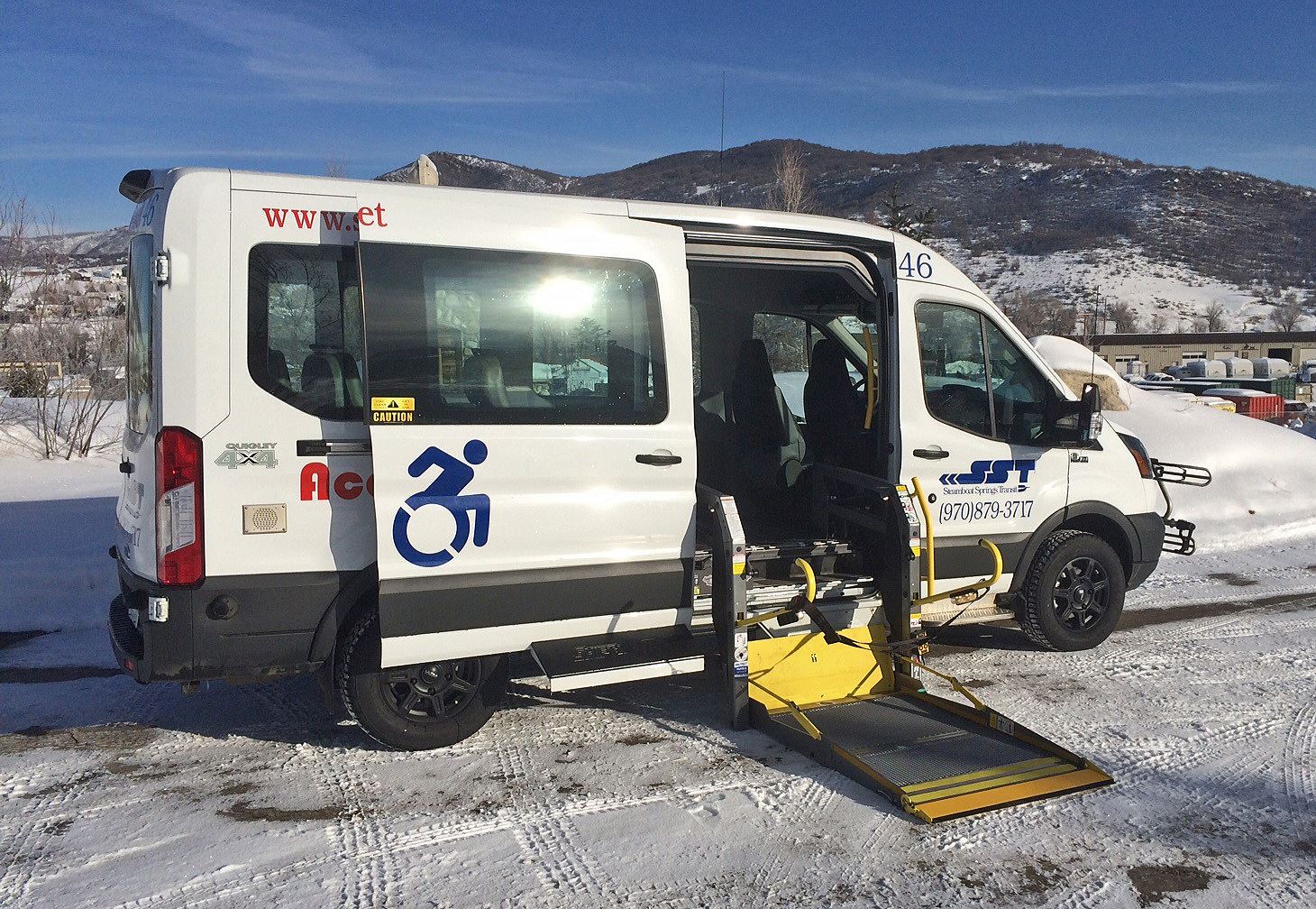 Steamboat Springs Para Transit van
