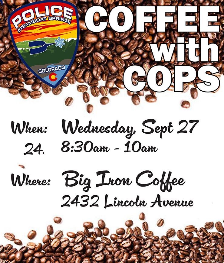 Coffee with Cops Big Iron NewsFlash
