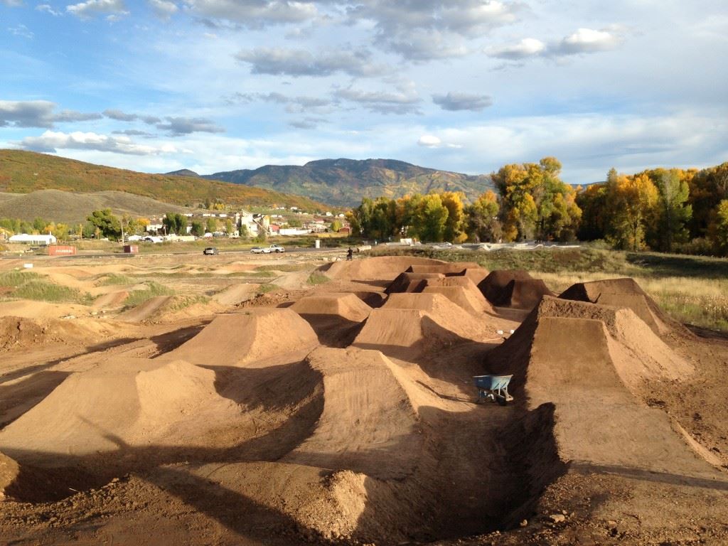 Bear River Bike Park - Building Jumps