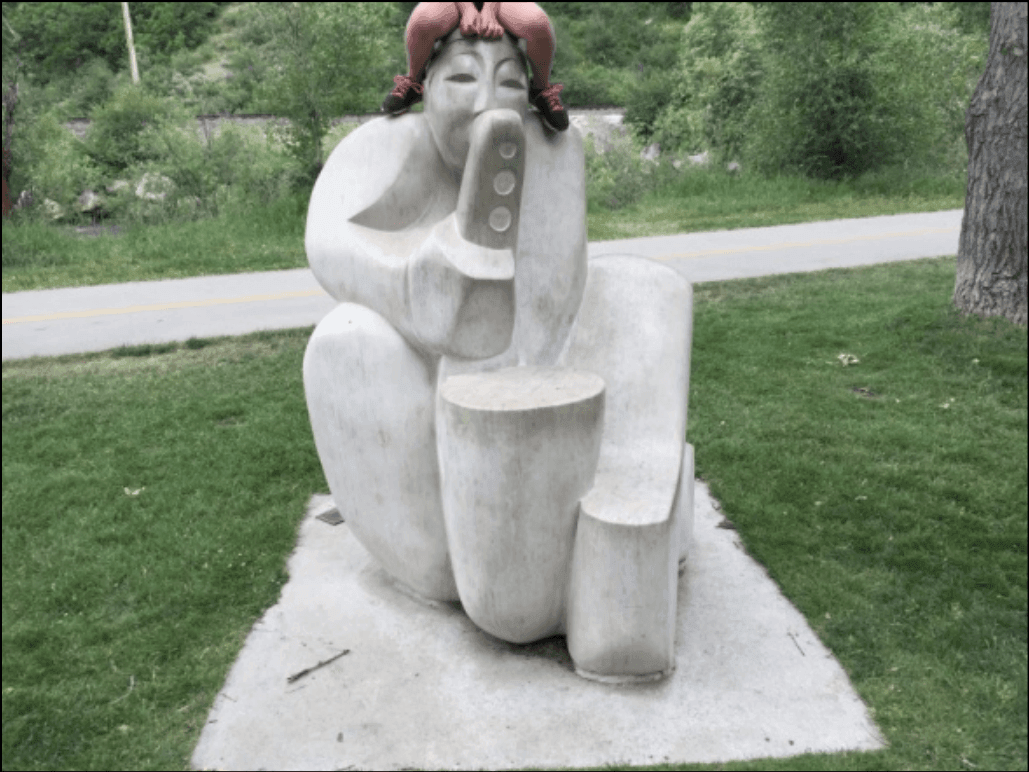 LetTheMusicPlay sculpture