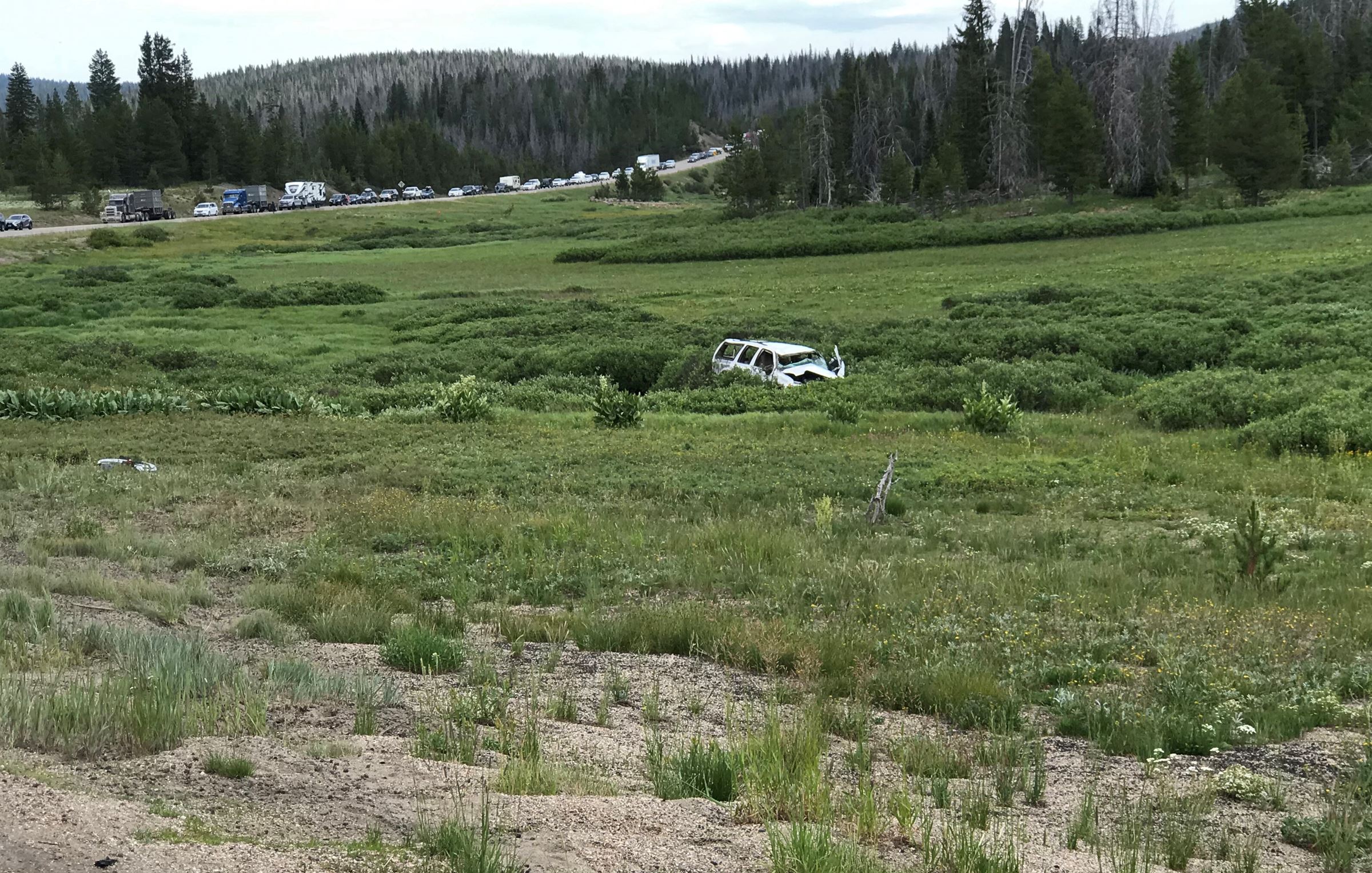 2019.07.30 Rabbit Ears Pass Rollover Vehicle